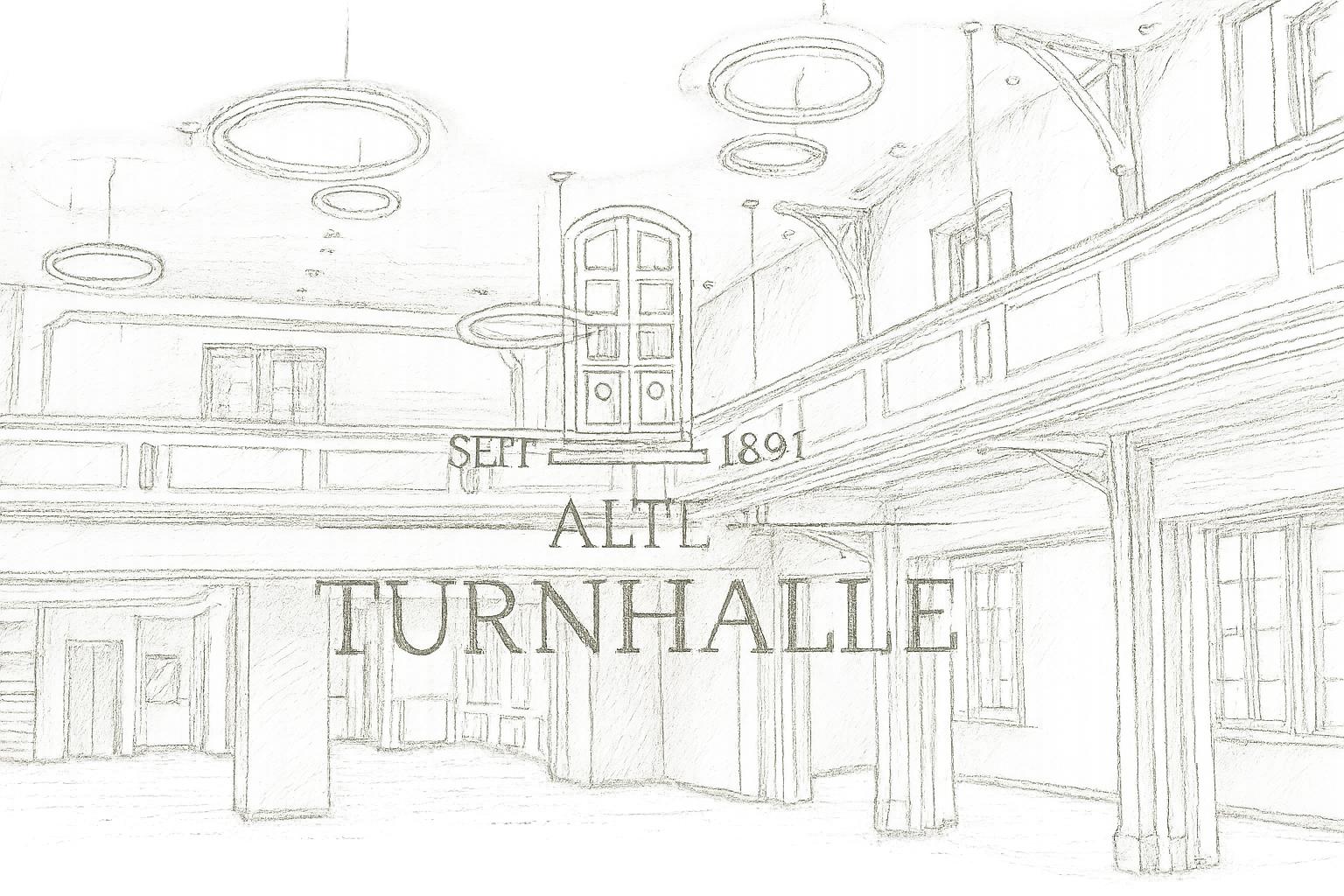 Skizze Alte Turnhalle